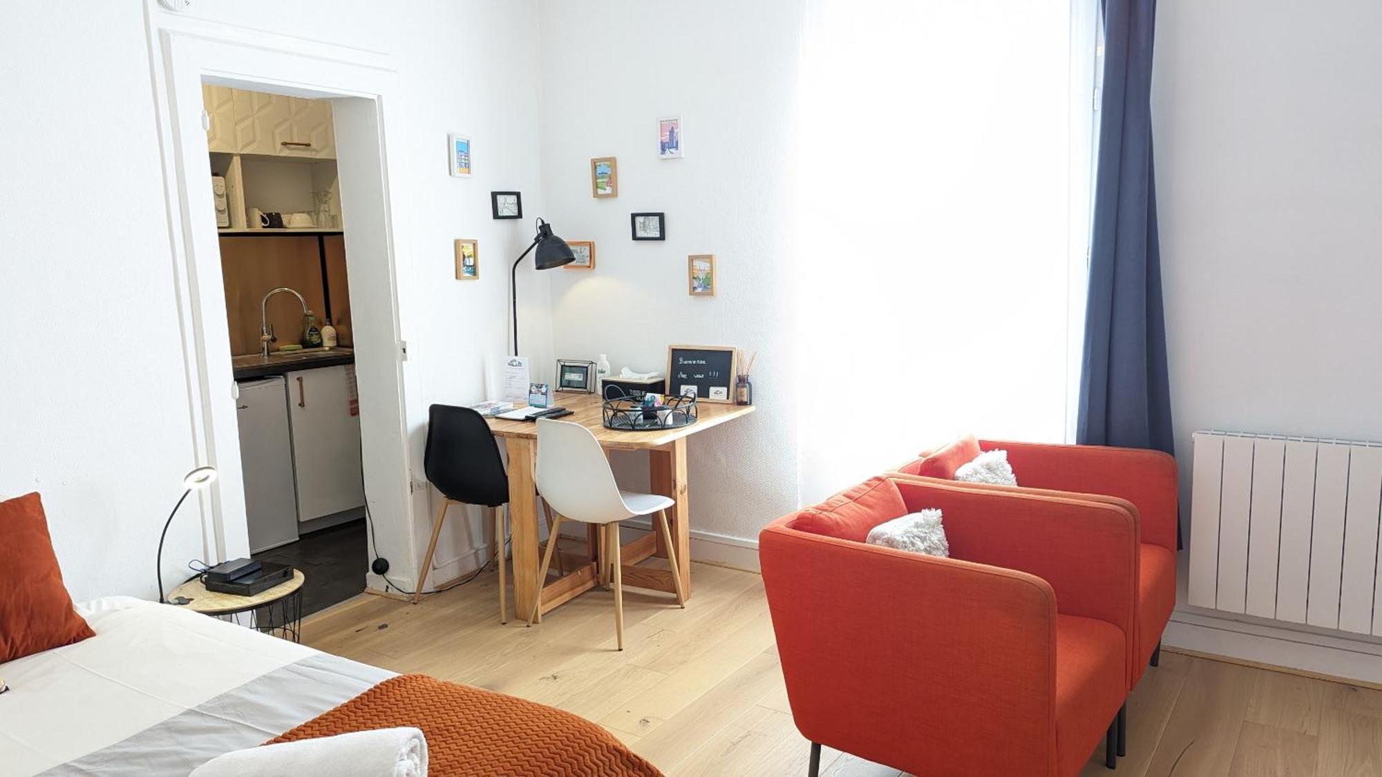 אנז'ה Appartement Hypercentre Calme Proche Centre Des Congres מראה חיצוני תמונה